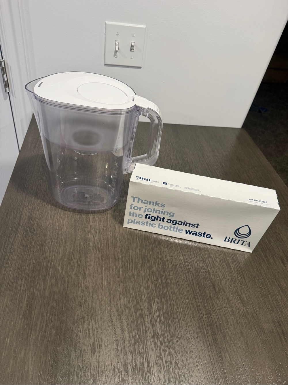 Brita Clear Pitcher with filters